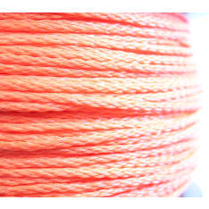 Piippo rope spool 2mm x 1000m braided polyethylene rope