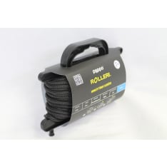 Pipe multifilament 6mm x 20m black Rolleri