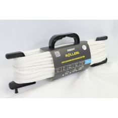 Piippo polyesteri 6mm x 40m valkoinen rolleri