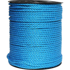 Piippo Rope Reel 8mm / 7.3 kg / 200 m twisted polypropylene rope