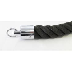 Pipe with ring 36mm chrome end cap
