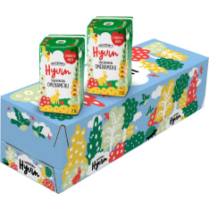 Juustoportti Hyvin Sokeroimaton ja makeutusaineeton 12x200ml omenamehu