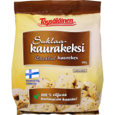 Töysäläinen 220G 100% suklaa-kaurakeksi