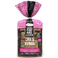Rosten Siemenrapeat Gluteeniton Chia&Kvinoa 210g siemennäkkileipä