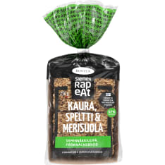 Rosten Siemen Rapeat Kaura & Merisuola 210g siemennäkkileipä