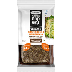 Rosten Siemenrapeat Viljaton Rosmariini & merisuola 170 g siemennäkkileipä