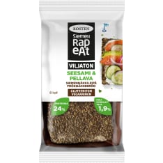 Rosten Siemenrapeat Viljaton  Seesami & pellavansiemen 170 g siemennäkkileipä
