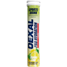 Dexal Pro Hydration Lemon/Lime+Caffeine 18 effervescent tablets. sports drink