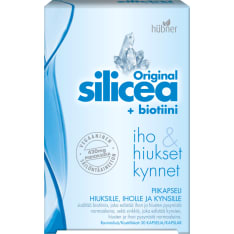Hübner Silicea Original+biotiini piidioksidikapseli 30 kpl ravintolisä
