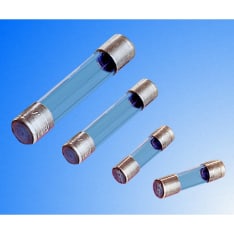 SIBA 1.6 A 250 V 10 pieces slow glass tube fuse