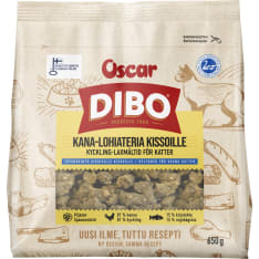 Dibo Kana-Lohiateria 650 g kissan täysravinto
