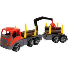 Plasto 74 cm tukkirekka ja perävaunu