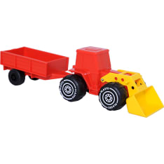 Plasto bucket tractor and trailer