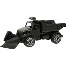 Plasto iso 82 cm musta aura-auto hiljaisilla renkailla 70 v. juhlamalli
