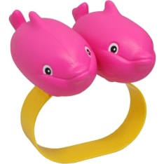 Plasto delfiini pinkki uima-apu