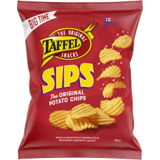 Taffel Sips salted chips 260g