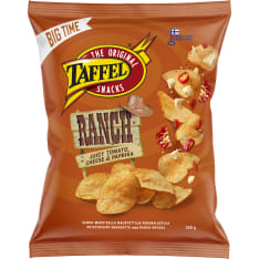 Taffel Ranch flavoured chips 260g