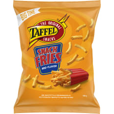 Taffel Big time Snack Fries bbq 180g maustettu sipsi