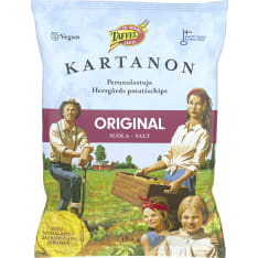 Taffel Kartanon Original 180 g salted potato chips