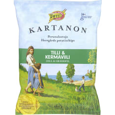 Taffel Kartano dill cream cheese 180 g seasoned potato chips