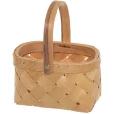Marjukka 17x11x10cm shingle basket