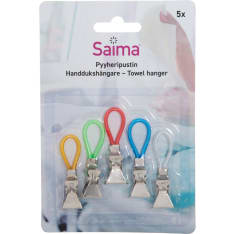 Saima 5 kpl pyyheripustin