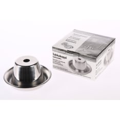 4Living tuhkakuppi matala teräs