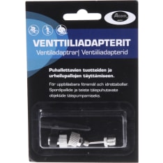 Atom 4 kpl venttiiliadapterit