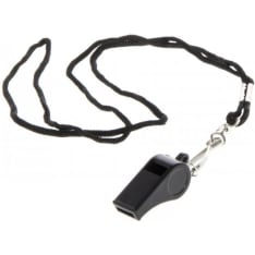 Atom Judge's whistle with lanyard