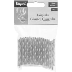 Kapelhobby 50mm 100g lasiputki kierre hopea