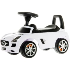 Mercedes Benz valkoinen potkuauto