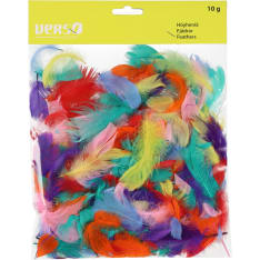 Verso 10g värimix koristehöyhenet