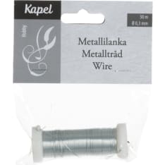 Kapel hopea metallilanka