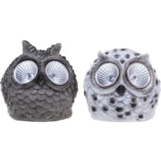 Tarmo Solar Owl 10 cm assortment