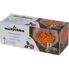 Marjukka Pakastepussi 1 L 130 kpl