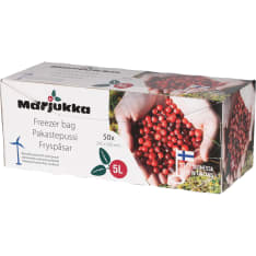 Marjukka Pakastepussi 5 L 50 kpl