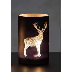 Finnlumor Poro Glass decoration with led lights