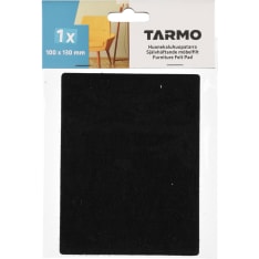 Tarmo 100 x 130 mm black furniture felt