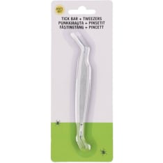 Antibit punkkirauta + pinsetit