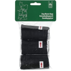 Large bag of dog poo 60 pcs