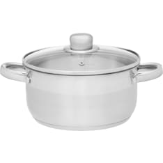 Maku Basic 6,5l teräskattila lasikannella