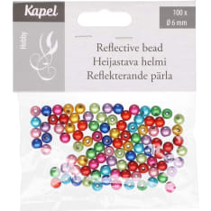 Kapel värisekoitus heijastava helmi