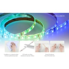 Finnlumor 5 m RGB sound-controlled led light strip