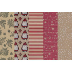 Winteria Kraft 70cm x 5m joulupaperi