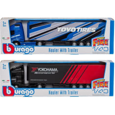 Bburago 1:43 Track with trailer assortment