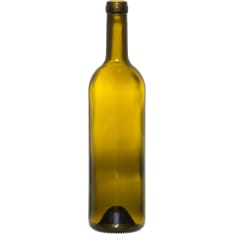 Marjukka 8 pcs 750ml green glass bottle