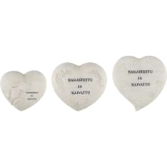 4Living Garden statue with heart text