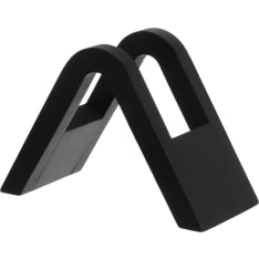 Maku black bamboo filter bag holder