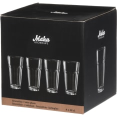Maku 4 kpl 48 cl smoothie/lattelasi