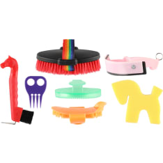 Hobby horse grooming playset